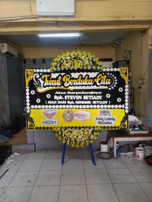 Papan Bunga di Karangwuluh Kutoarjo